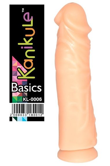 Фаллоимитатор на присоске Kanikule Basics 06 — Твой Каприз