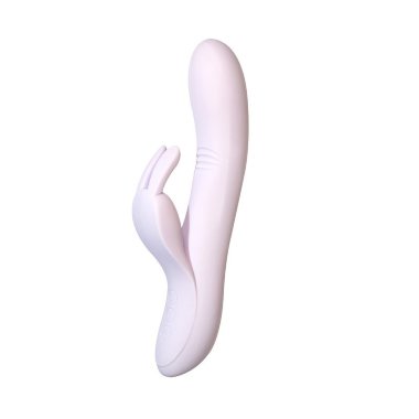 Вибратор со стимулятором клитора кролик Love story White Rabbit — Твой Каприз