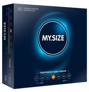 Презервативы MY.SIZE размер 57 — Твой Каприз