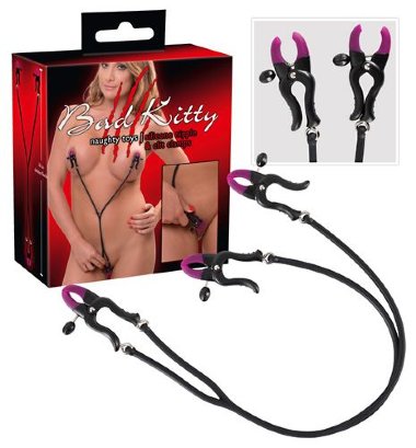 Зажимы на соски и на половые губы Y-Kette — Твой Каприз