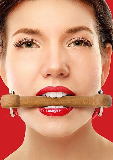 Кляп Wooden Bridle - Red — Твой Каприз