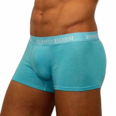 Мужские трусы боксеры цвета голубая бирюза — Твой Каприз