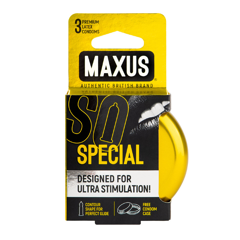 Точечно-ребристые презервативы MAXUS фото 1 — Твой Каприз