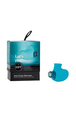 Вибро-перстень ARIES бирюзовый — Твой Каприз