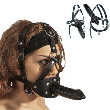 BDSM кляп с фаллоимитатором — Твой Каприз