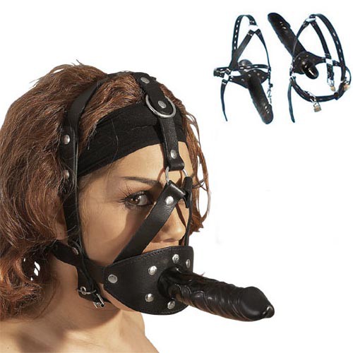 BDSM кляп с фалосом фото 1 — Твой Каприз