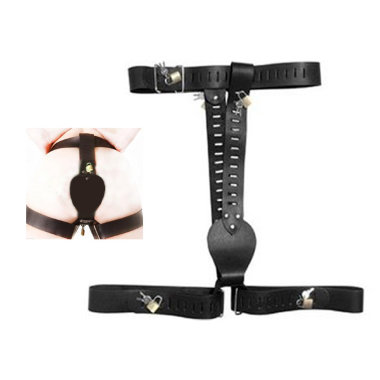 Женский пояс верности с фиксирующими ремнями — Твой Каприз