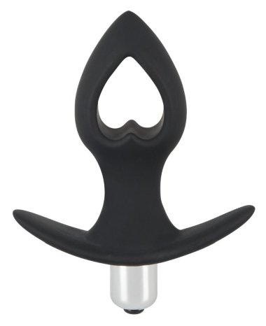 Анальная пробка с вибрацией Black Velvets Vibrating Plug — Твой Каприз