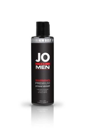 Мужской согревающий силиконовый любрикант JO for Men Premium Warm 125 мл. — Твой Каприз