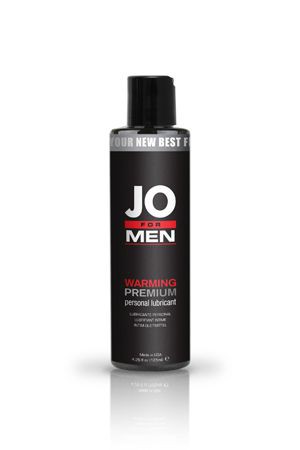 Мужской согревающий силиконовый любрикант JO for Men Premium Warm 125 мл. фото 1 — Твой Каприз