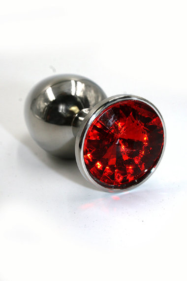 Большая анальная пробка из алюминия — Твой Каприз