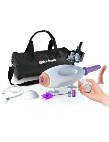 Секс-машина для пар с пультом ДУ — Твой Каприз