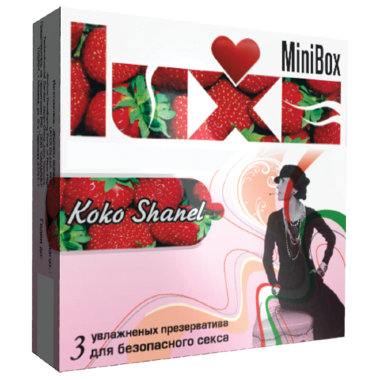 Презервативы Luxe Mini Box Коко Шанель — Твой Каприз