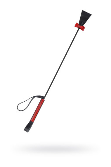 Стек с окончанием хлопушкой из кожи Fetish Factory — Твой Каприз