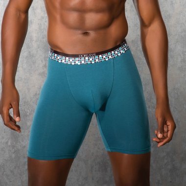 Зеленые боксеры DOREANSE удлиненные — Твой Каприз