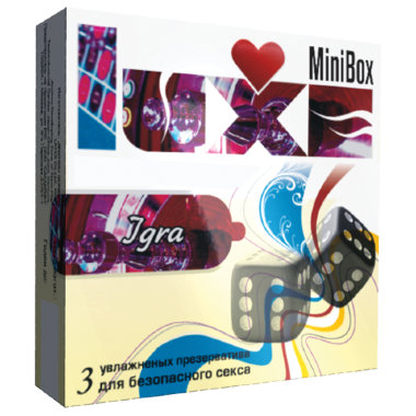 Презервативы Luxe Mini Box Игра — Твой Каприз