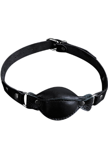 Кляп затычка из натуральной кожи Sitabella — Твой Каприз