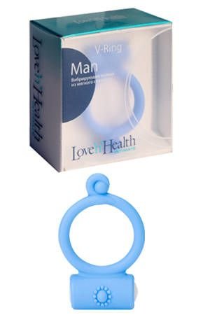 Кольцо вибрационное из силикона V-Ring — Твой Каприз