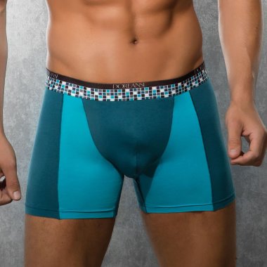 Бирюзовые боксеры DOREANSE удлиненные — Твой Каприз