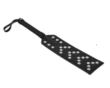 Педл из кожи усиленный металлическими клепками — Твой Каприз