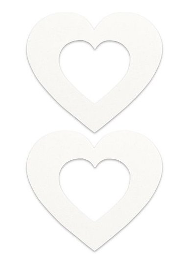 Белые пестисы Сердечко — Твой Каприз