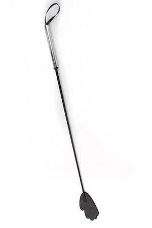 Стек с металлической хромированной  ручкой черный — Твой Каприз