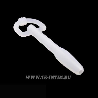 Силиконовый удлиненный уретральный плаг — Твой Каприз