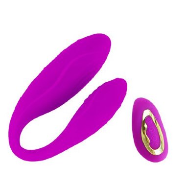 Вибратор для двоих с дистанционным управлением 30 режимов Pretty Love — Твой Каприз