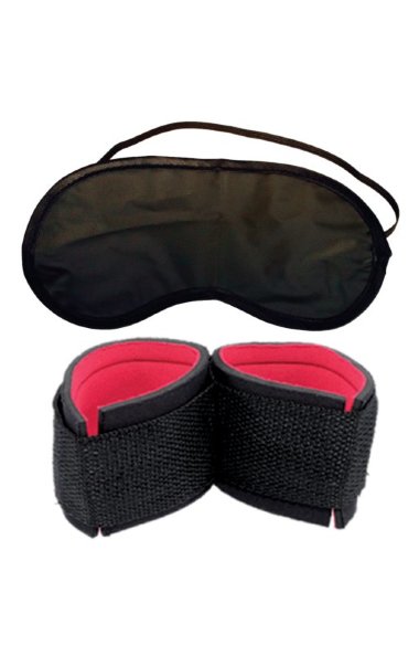 Набор из наручников и маски на глаза — Твой Каприз