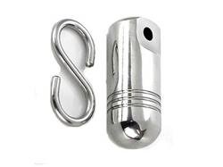 Стальной грузик для бдсм игр 105 г. (P-TBJ-2110) — Твой Каприз