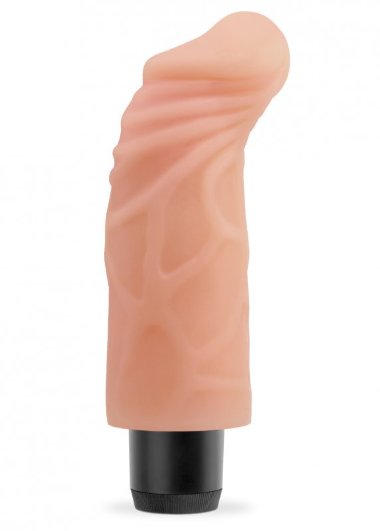 Вибратор REAL FEEL №3 живое тело с изгибом головки — Твой Каприз