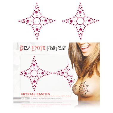 Розовые кристал пэстисы PINK STAR — Твой Каприз