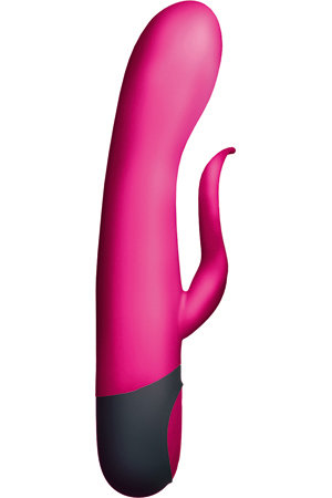 Вибратор Хай-Тек FRENCH RABBIT  Bi-motor розовый — Твой Каприз