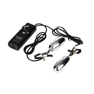 Виброзажимы на соски с пультом управления FLIRT — Твой Каприз