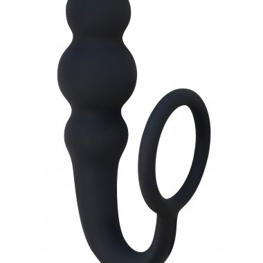 Анальный стимулятор с эрекционным кольцом Spice it up Legend — Твой Каприз