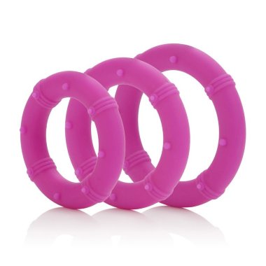 Набор эрекционных колец Posh Silicone Love Rings — Твой Каприз