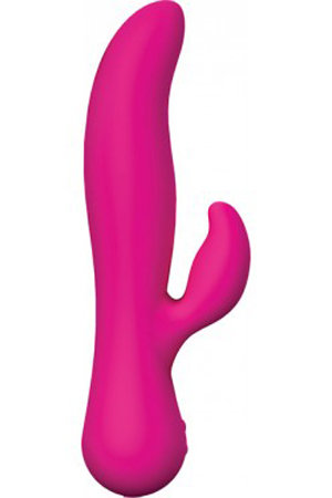 Перезаряжаемый вибромассажер The Royal Swan со стимулятором клитора розовый — Твой Каприз