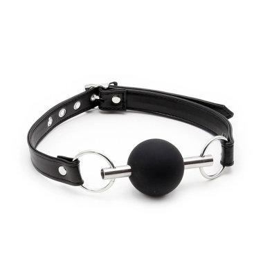 Кляп шар на металлическом трензеле — Твой Каприз