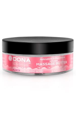 Увлажняющий крем-масло для массажа DONA Blushing Berry — Твой Каприз