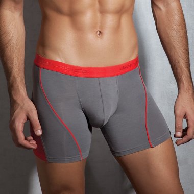 Серые боксеры DOREANSE удлиненные — Твой Каприз