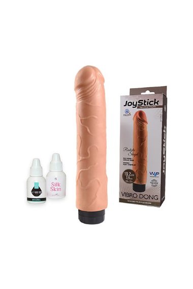 Фаллоимитатор реалистик мультискоростной VIBRO DONG 19,2 — Твой Каприз