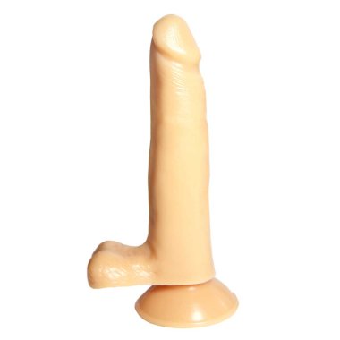 Фаллоимитатор реалистичный с мошонкой (на присоске) — Твой Каприз