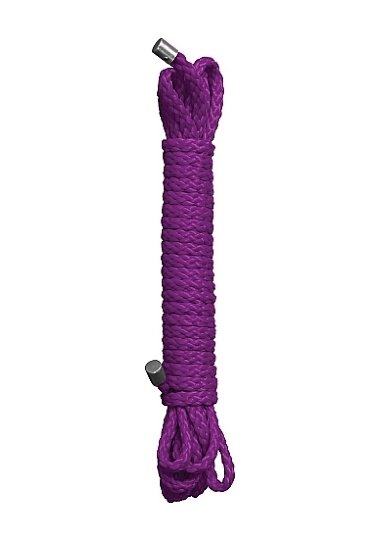 Веревка для бондажа Kinbaku 10 m. Purple — Твой Каприз