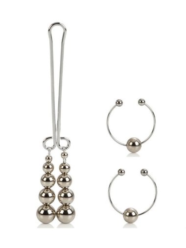 Комплект интимных украшений SILVER — Твой Каприз