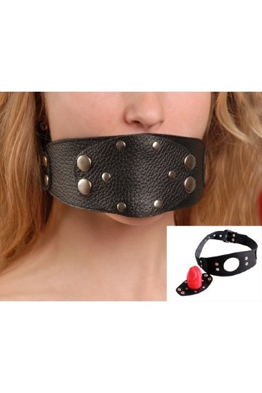 Кляп с мини фаллосом затычкой SITABELLA BDSM — Твой Каприз