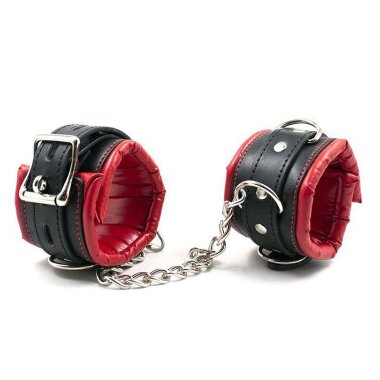 Черные оковы с красной подкладкой — Твой Каприз