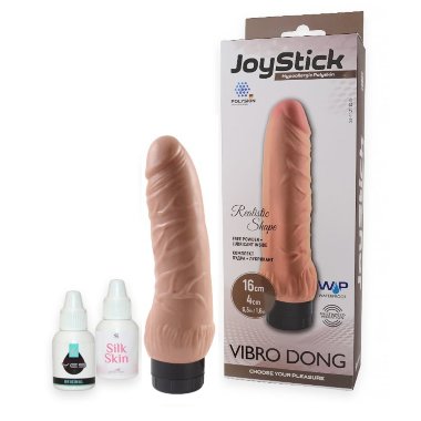 Фаллоимитатор реалистик мультискоростной VIBRO DONG 16 — Твой Каприз