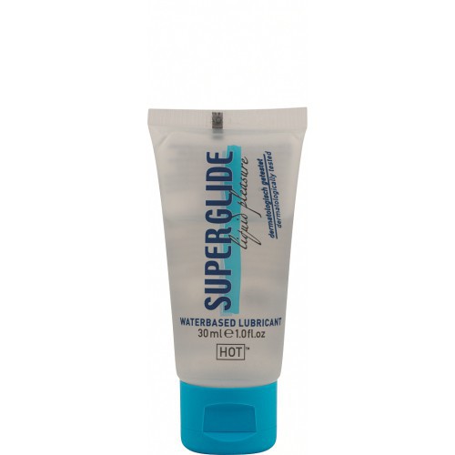 Вагинальная смазка на водной основе Hot Superglide 30 мл фото 1 — Твой Каприз