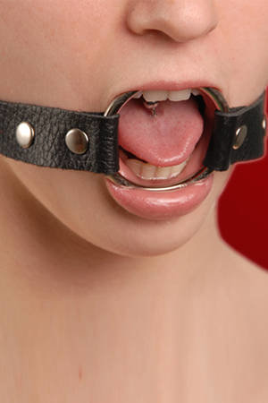 Кляп-рамка черный — Твой Каприз