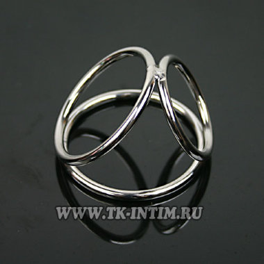 Металлический бондаж члена и мошонки — Твой Каприз